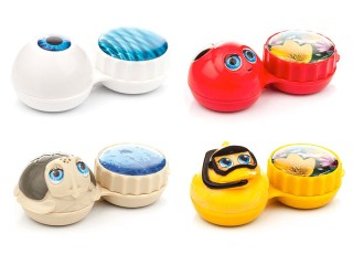 Étui 3D pour lentilles de contact