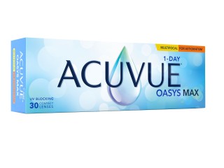 Acuvue Oasys Max 1-Day Multifocal for Astigmatism (30 lentilles)