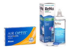 Air Optix Night Day Aqua 6 lentilles