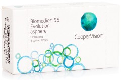 Biomedics 55 Evolution CooperVision (6 lentilles)