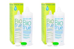 Biotrue Multi-Purpose 2 x 480 ml avec étuis