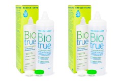 Biotrue Multi-Purpose 2 x 480 ml avec étuis