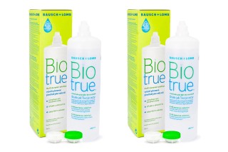 Biotrue Multi-Purpose 2 x 480 ml avec étuis