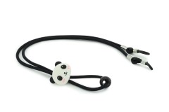 Cordon de lunettes noir pour enfant