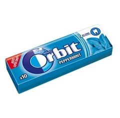Chewing-gum Orbit Peppermint 14 g (bonus)