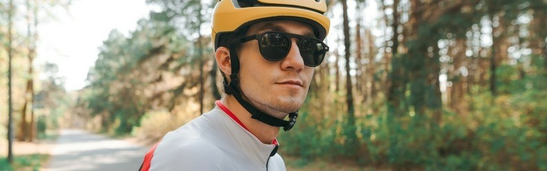 Clip sur lunettes de soleil polarisées pour la randonnée / conduite / vélo