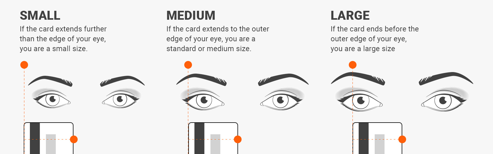 comment comprendre les dimensions des lunettes de soleil - Mesurer la taille des lunettes de soleil avec une carte de crédit