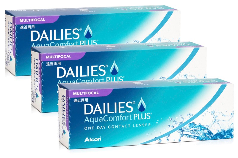 DAILIES AquaComfort Plus Multifocal 90 lentilles