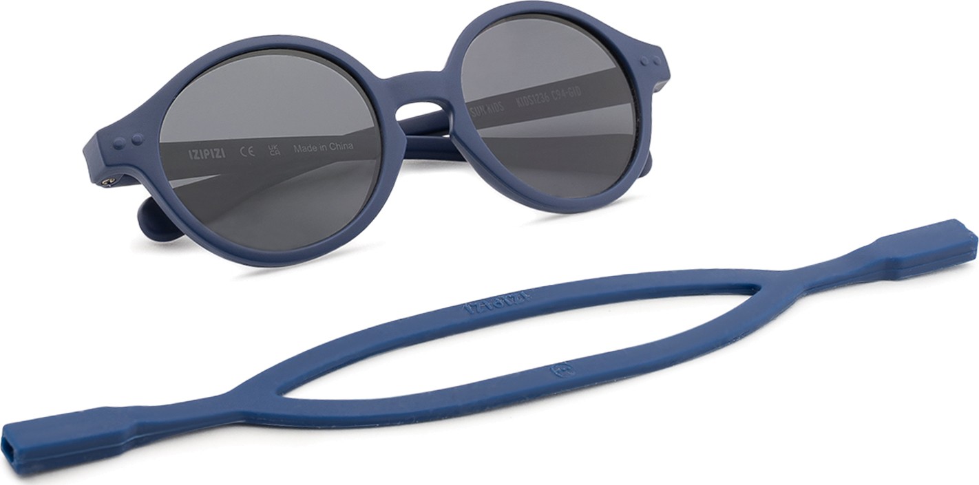 Lunettes de soleil bébé couleur denim - Izipizi - 123 Famille