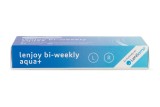 Lenjoy Bi-weekly Aqua+ (12 lentilles) + Oxynate Peroxide 380 ml avec étui 27787