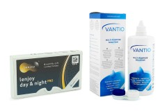 Lenjoy Day & Night PRO (6 lentilles) + Vantio Multi-Purpose 360 ml avec étui