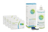 Lenjoy Monthly Comfort (12 lentilles) + Solunate Multi-Purpose 400 ml avec étui 27816