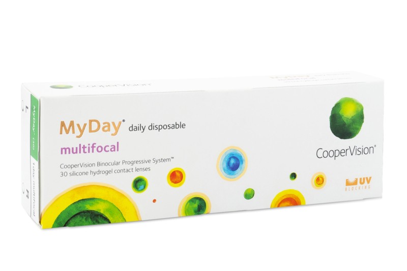 MyDay daily disposable Multifocal CooperVision 30 lentilles