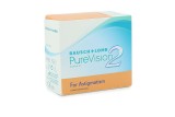 PureVision 2 pour Astigmatism (6 lentilles) + Solunate Multi-Purpose 400 ml avec étui 39694
