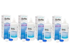 ReNu MPS Sensitive Eyes 4 x 360 ml avec étuis