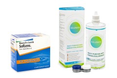 SofLens Toric (6 lentilles) + Solunate Multi-Purpose 400 ml avec étui