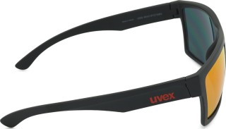 Uvex LGL 29 Black Mat/Mirror Red S5309472213 42758